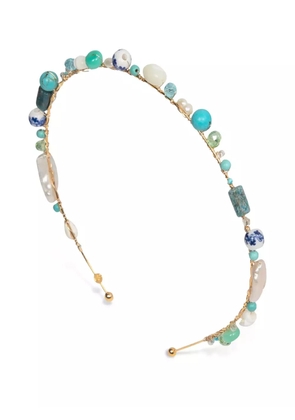 Jennifer Behr Marietta headband - Blue