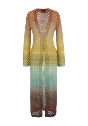 Missoni open-knit cardigan - Yellow