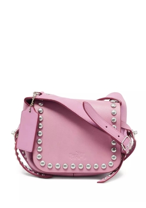 Coach Vintage stud-embellished crossbody bag - Pink