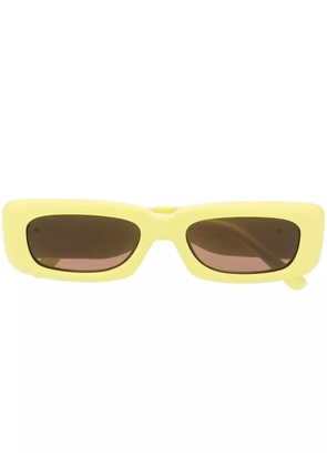 The Attico x The Attico Mini Marfa sunglasses - Yellow