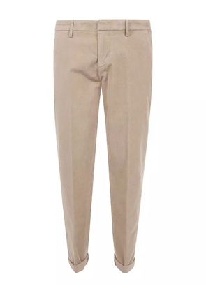 DONDUP corduroy cuffed trousers - Neutrals