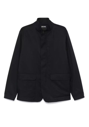 Zegna water-repellent jacket - Blue