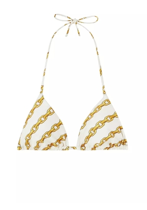 Versace Treasure bikini top - White