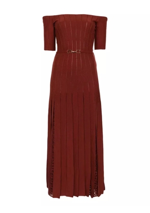 Gabriela Hearst silk-blend dress - Brown