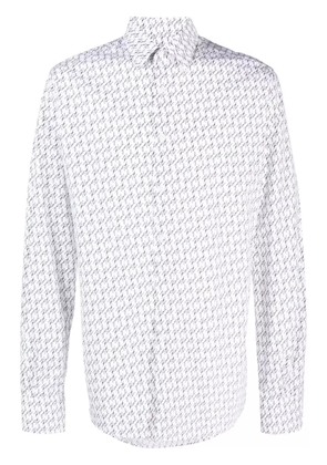 Karl Lagerfeld Karl Signature cotton shirt - White