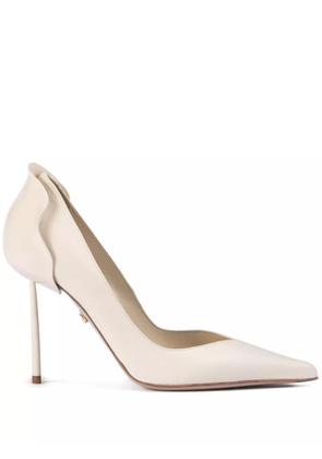 Le Silla 100mm Petalo pumps - Neutrals