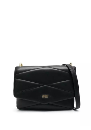 DKNY quilted leather crossbody bag - Black