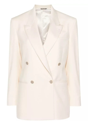 ERALDO double-breasted blazer - Neutrals