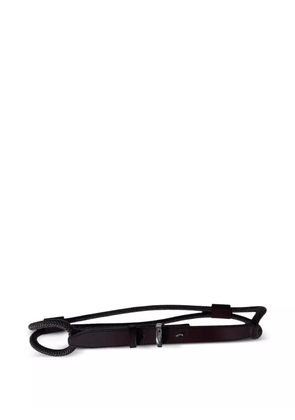 Max Mara rope loop belt - Brown