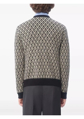Valentino Garavani Toute La V jacquard sweater - Black