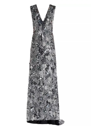 ILTA sequin-embellished maxi dress - Black