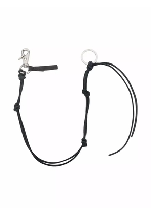 OUR LEGACY Ladon leather keyring - Black