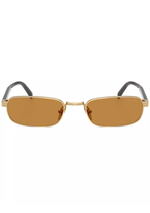 Prada Eyewear rectangle-frame sunglasses - Gold