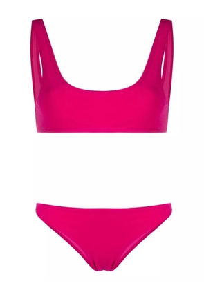 Reina Olga terry-cloth effect bikini - Pink
