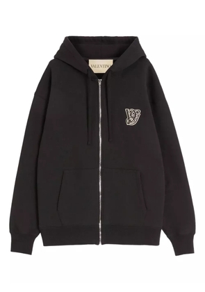Valentino Garavani VG-patch hoodie - Black