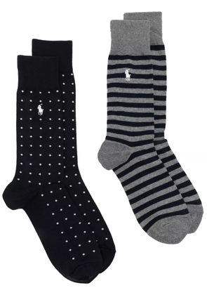 Polo Ralph Lauren Polo Pony-motif socks (pack of two) - Blue