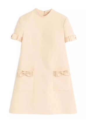 Valentino Garavani Crepe Couture mini dress - Neutrals