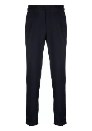 PT Torino low-rise tapered tailored trousers - Blue