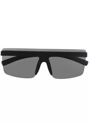 Mykita tinted oversize-frame sunglasses - Black