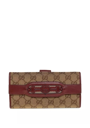 Gucci Pre-Owned GG canvas wallet - Neutrals