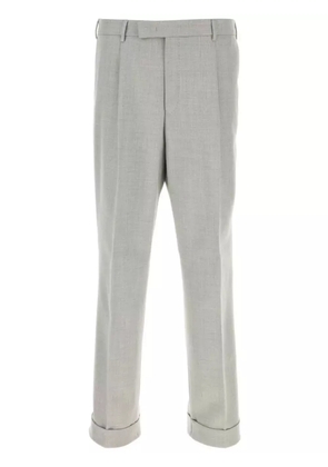 PT Torino mélange-effect trousers - Grey