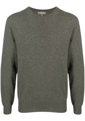 N.Peal crew-neck organic-cashmere jumper - Green