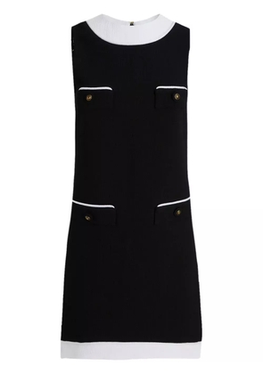 Moschino two-tone dress - Black