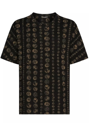 Dolce & Gabbana graphic-print short-sleeve T-shirt - Black