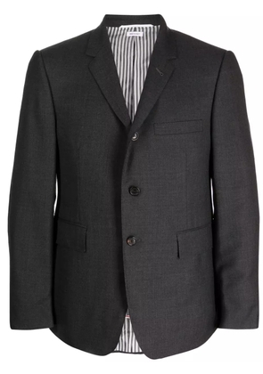 Thom Browne Super 120s single-breasted blazer - Grey