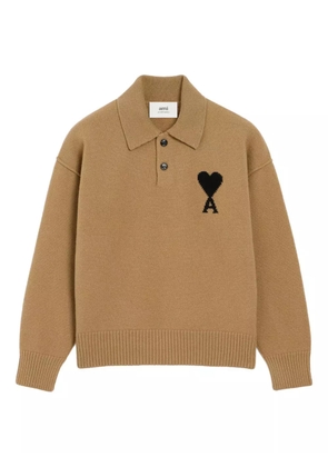 AMI Paris Ami de Coeur sweater - Brown