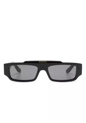 Gucci Eyewear rectangle-frame sunglasses - Black