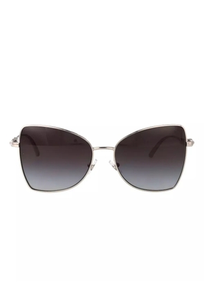 Jimmy Choo Eyewear butterfly-frame sunglasses - Silver