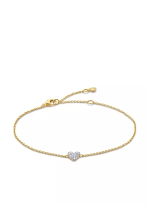 Monica Vinader Heart-charm chain bracelet - Gold