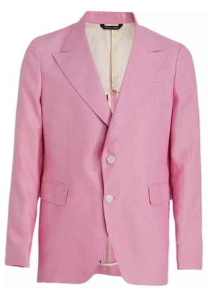 Brian Dales single-breasted blazer - Pink
