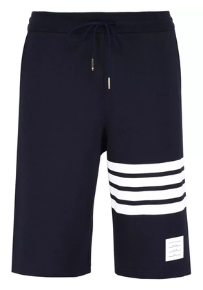 Thom Browne Engineered 4-Bar jersey track shorts - Blue
