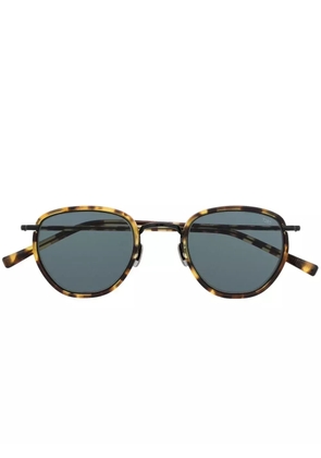 Eyevan7285 tortoiseshell-frame sunglasses - Black