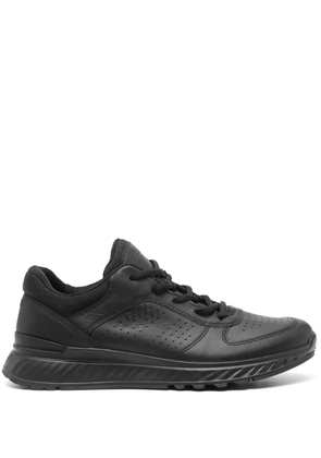 ECCO Exostride leather sneakers - Black