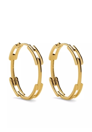 Monica Vinader medium Link earrings - Gold