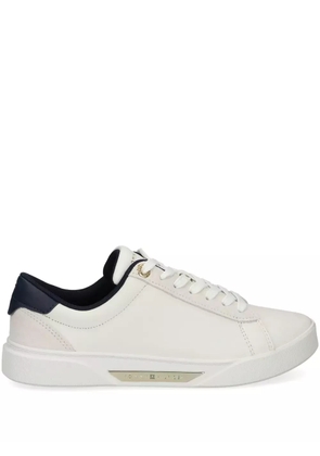 Tommy Hilfiger leather sneakers - White