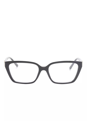 Jimmy Choo Eyewear JC3008 rectangle-frame glasses - Black