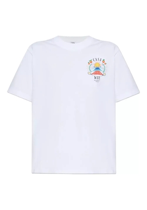 Casablanca Casa Way graphic-print T-shirt - White
