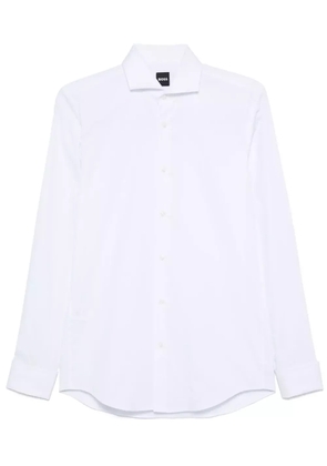 BOSS micro-striped shirt - White
