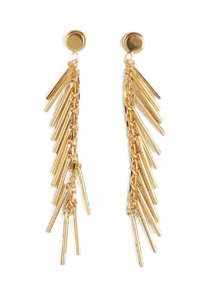 Jil Sander chain-bar earrings - Gold