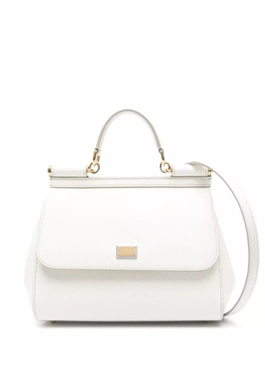 Dolce & Gabbana large Sicily tote bag - White