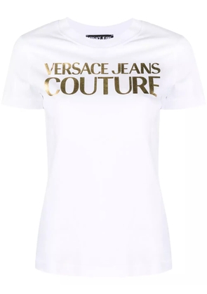 Versace Jeans Couture logo-print cotton T-shirt - White