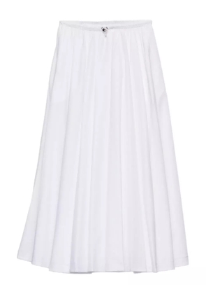Prada Re-Nylon pleated skirt - White
