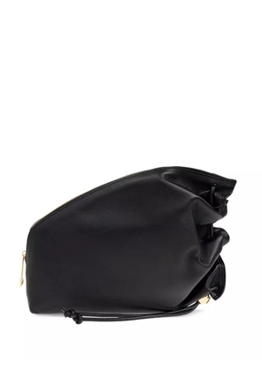 Furla Daisy gathered clutch bag - Black