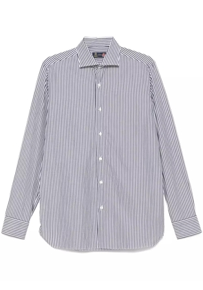 Borrelli pinstriped shirt - Grey
