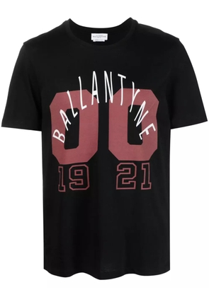 Ballantyne logo-print cotton T-shirt - Black