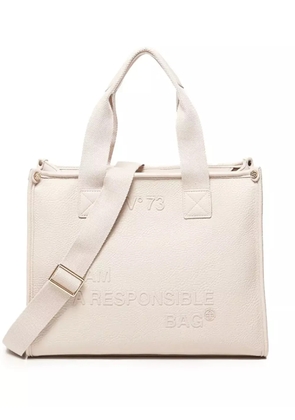 V°73 Responsible Now tote bag - White